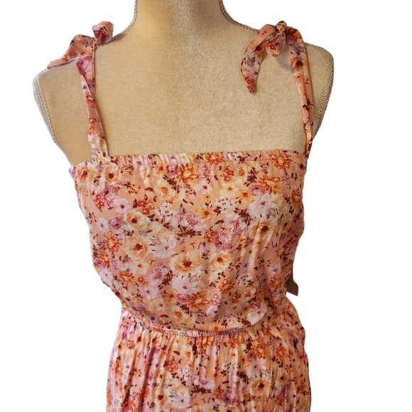 Kingston Grey Women's Floral Day Maxi Sun Dress Size Small - Picture 4 of 8